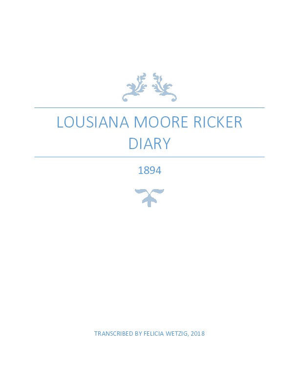 Louisiana Moore Ricker Diaries 1894 FW.pdf
