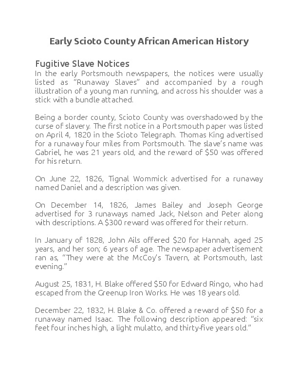 Early Scioto County African American History.pdf