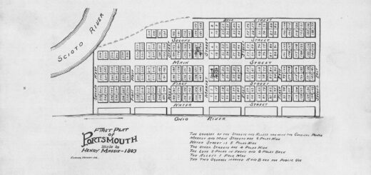 Portsmouth Ohio Plat map