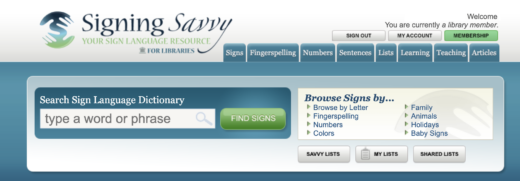 Signing Savvy