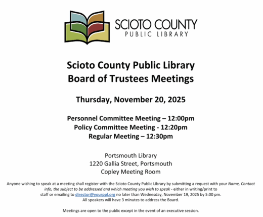 November 2026 Board Meeting Notice